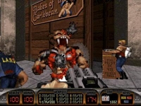 une photo d'Ã©cran de Duke Nukem 3D sur PC